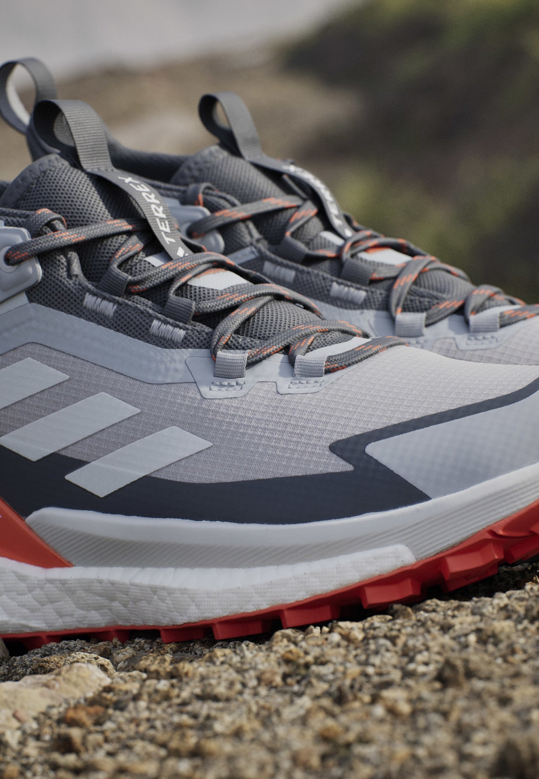 Adidas Terrex FREE - Scarpe da trekking - grigio due grigio uno grigio cinque
