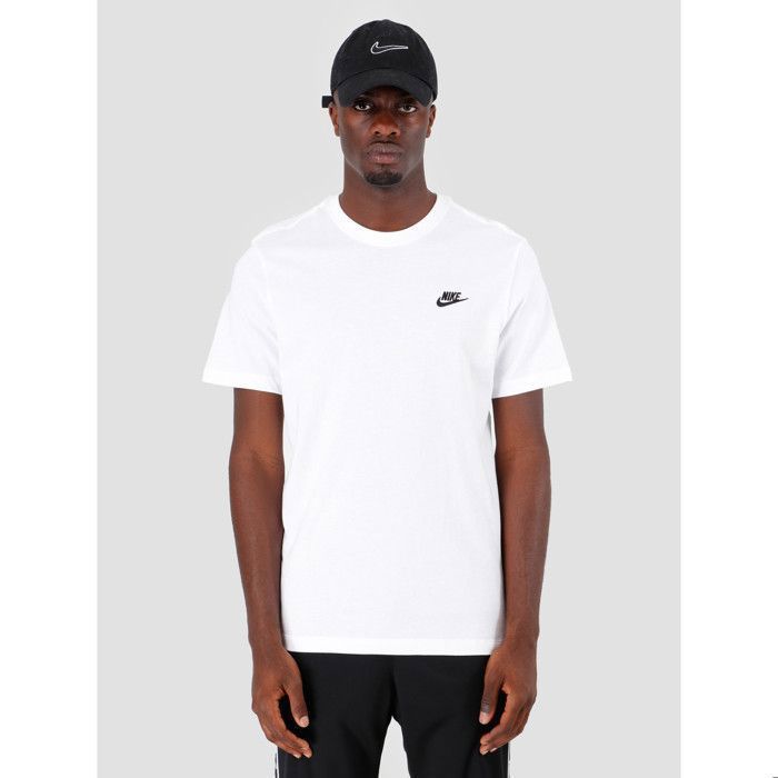 Camiseta NIKE Nsw Club - Hombre - Blanca