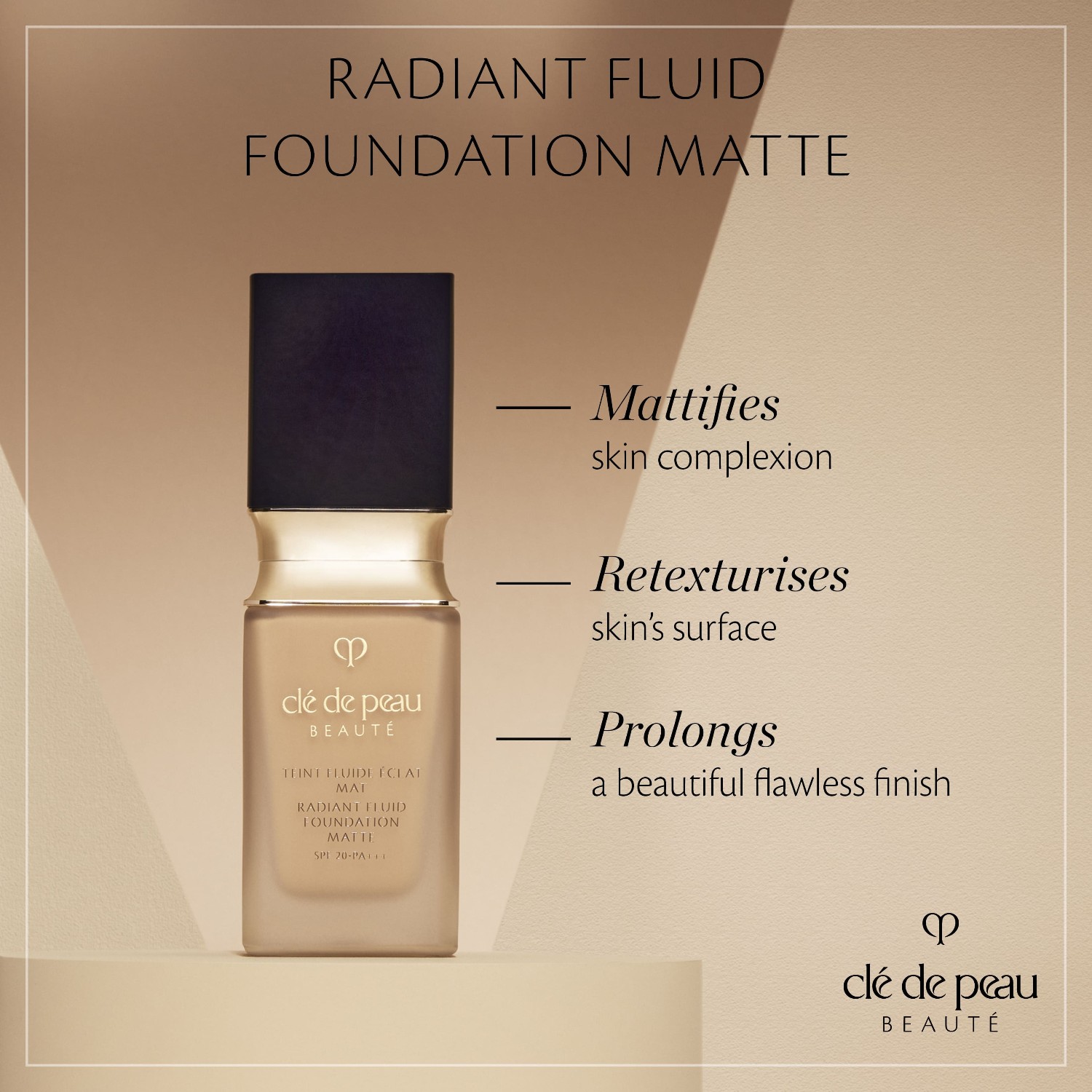 Clé de Peau Beauté Foundation Base de maquillaje fluida radiante mate - 35 ml
