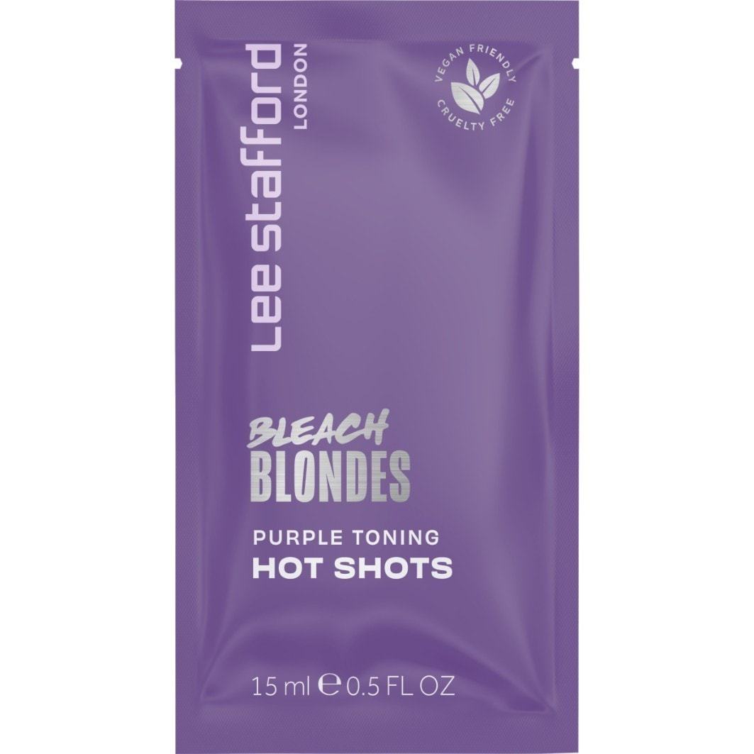Lee Stafford nega za lase Purple Toning Hot Shot 4 x - 15 ml