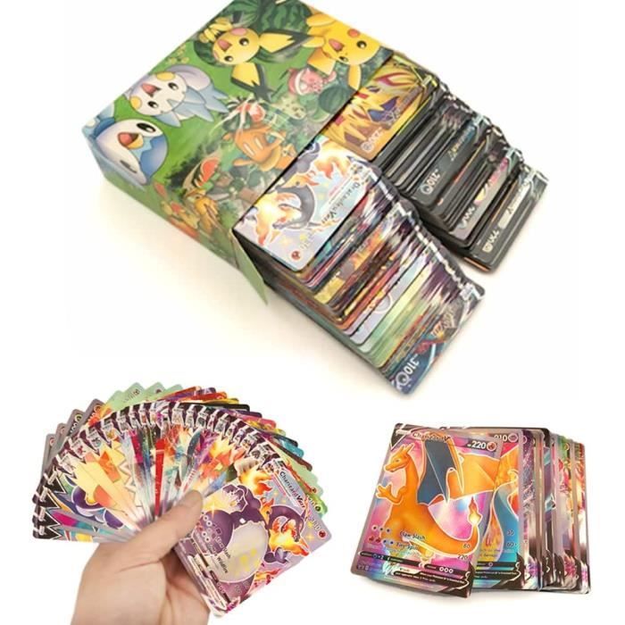 Cartes Pokémon - GÉNÉRIQUE - 200 Pcs - Métal Amusant - Jeu de cartes à collectionner - Pour enfants