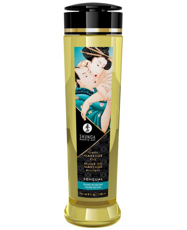 Huile de massage érotique Shunga
