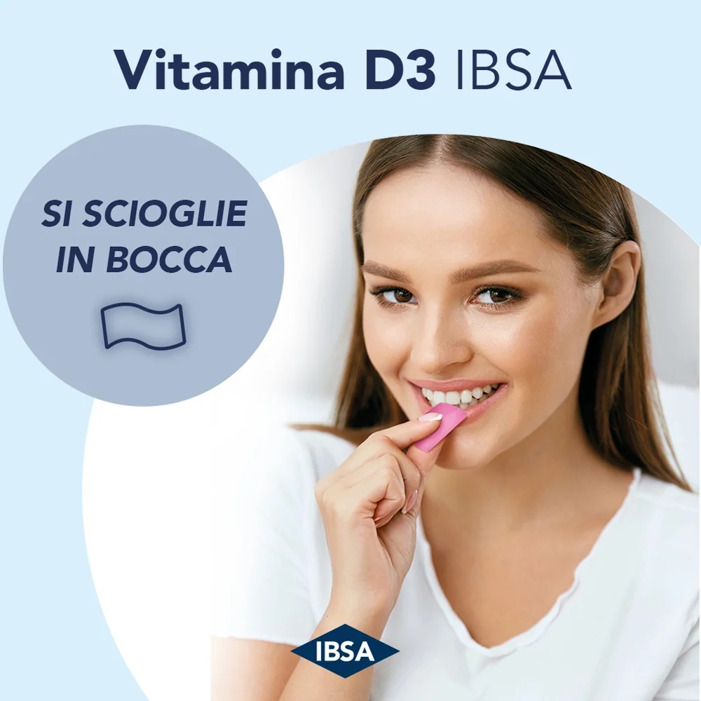 IBSA Vitamine D3 Ibsa 1000UI 30 films orodispersibles Supplément Vitamine D