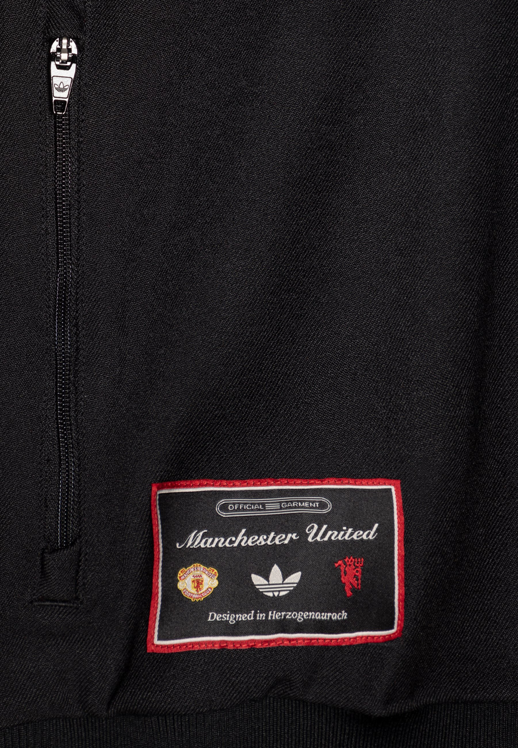 adidas Performance MANCHESTER UNITED ICON UNISEX - Tréningová bunda - čierna