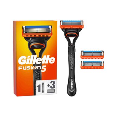 Gillette Fusion 5 -partahöylän terä ja 3 vaihtoterää 1 kpl 1 kpl