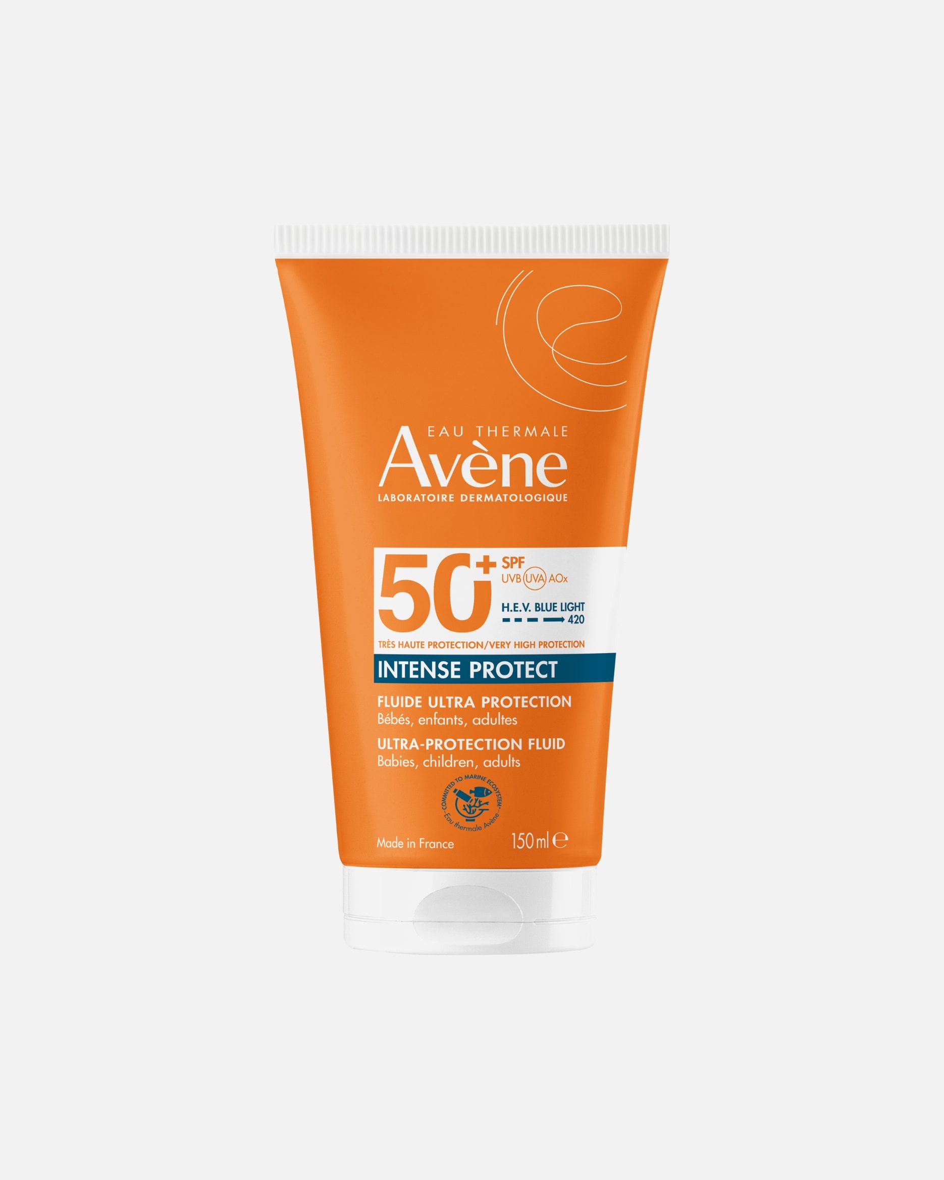Avène Sunscreen Solaire Intense Protect SPF50+ - 150 ml