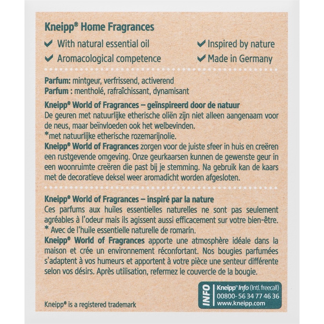 Candela profumata Kneipp “Addio Stress” – 145 g
