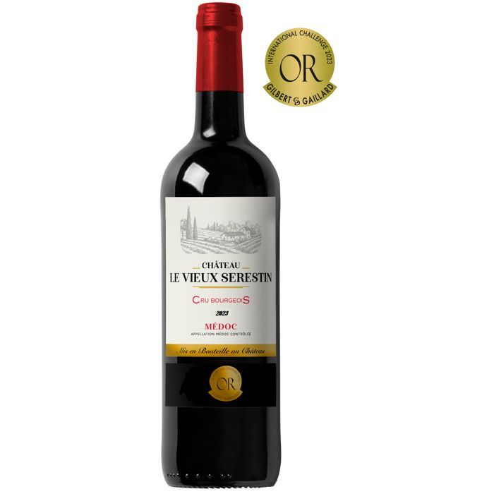 Château Le Vieux Serestin 2023 Médoc Cru Bourgeois - Vino tinto Burdeos