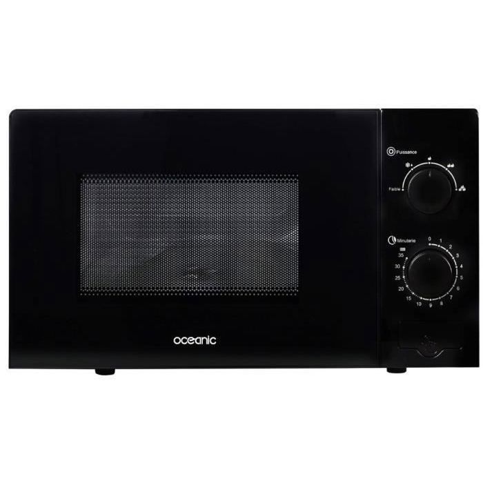 Forno a microonde OCEANIC MO20B11 nero, dimensioni: L 45,4 x A 26,1 x P 32,6 cm - capacità: 20 litri