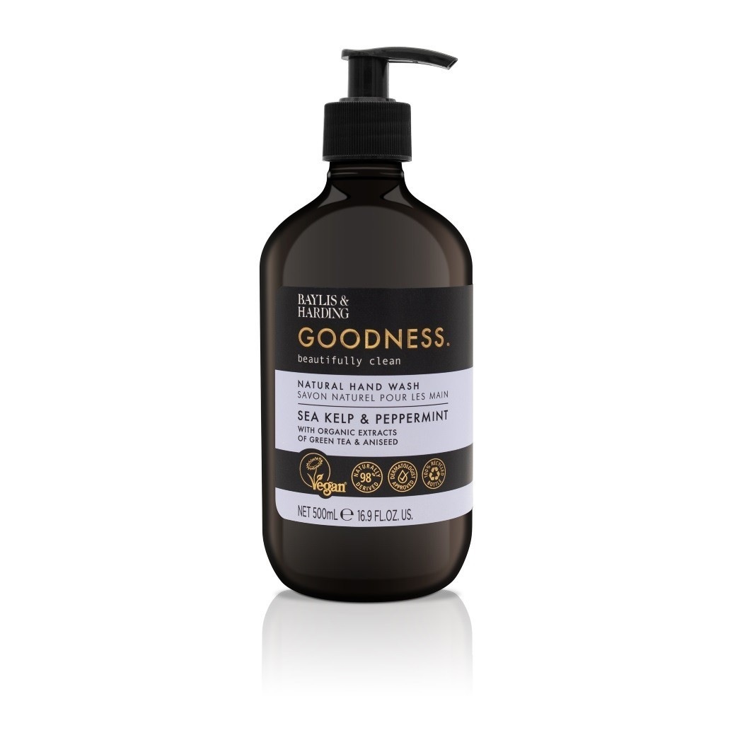 Baylis & Harding Mydlo na ruky s morskými riasami a mätou piepornou – 500 ml