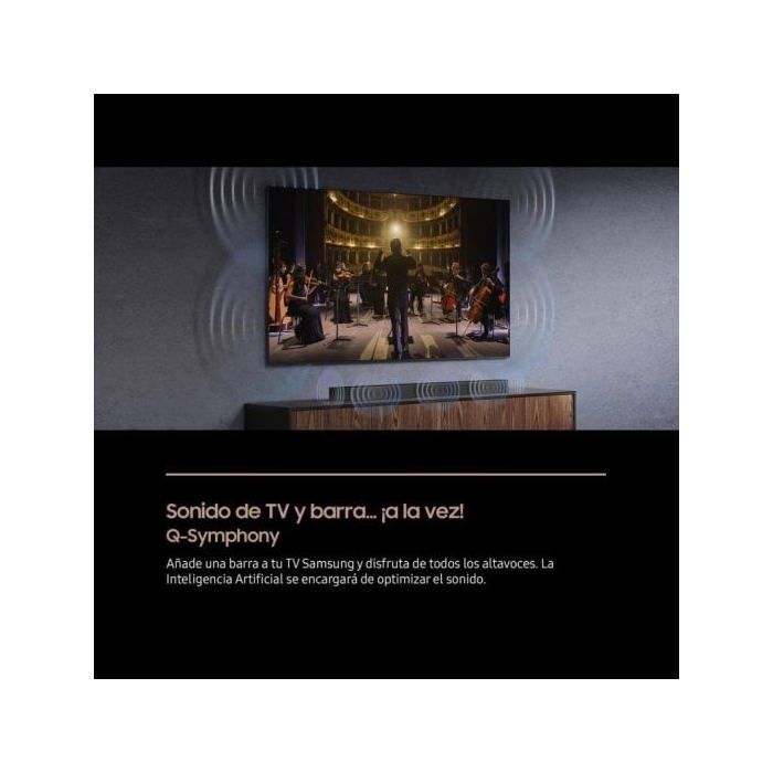 Barra de sonido - SAMSUNG - HW-Q600F/ZF - 3.1.2 canales - Dolby Atmos inalámbrico - HDMI eARC