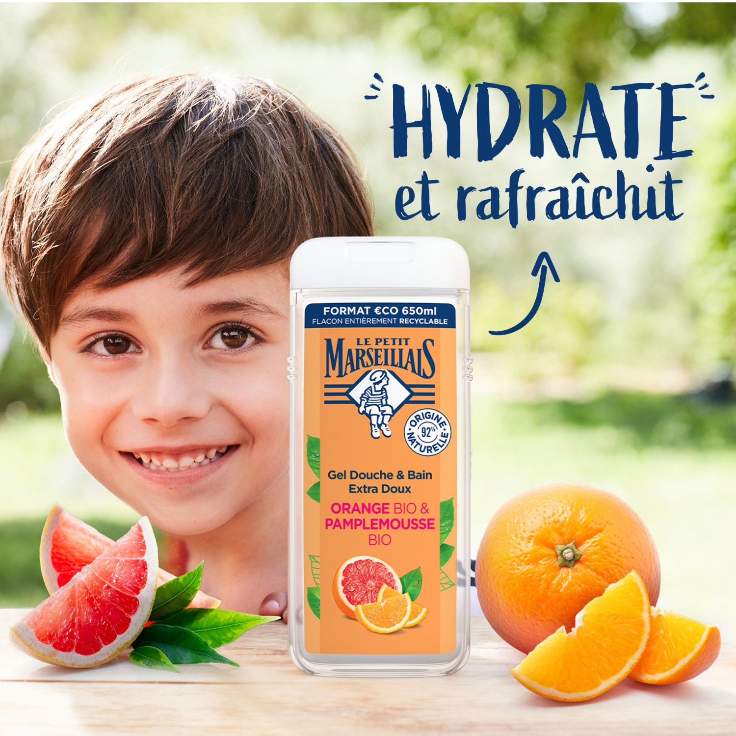 Le Petit Marseillais DOUCHE EXTRA DOUXORANGE BIO & PAMPLEMOUSSE BIO