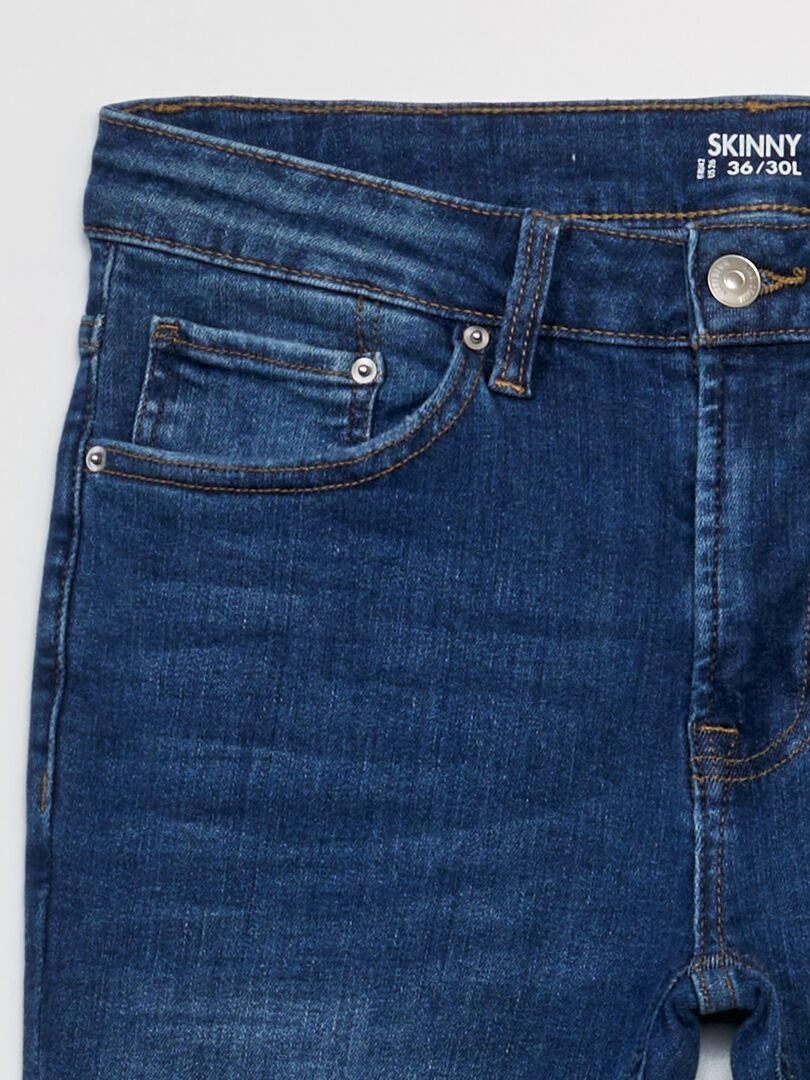Calça Jeans Skinny - L30 - AZUL