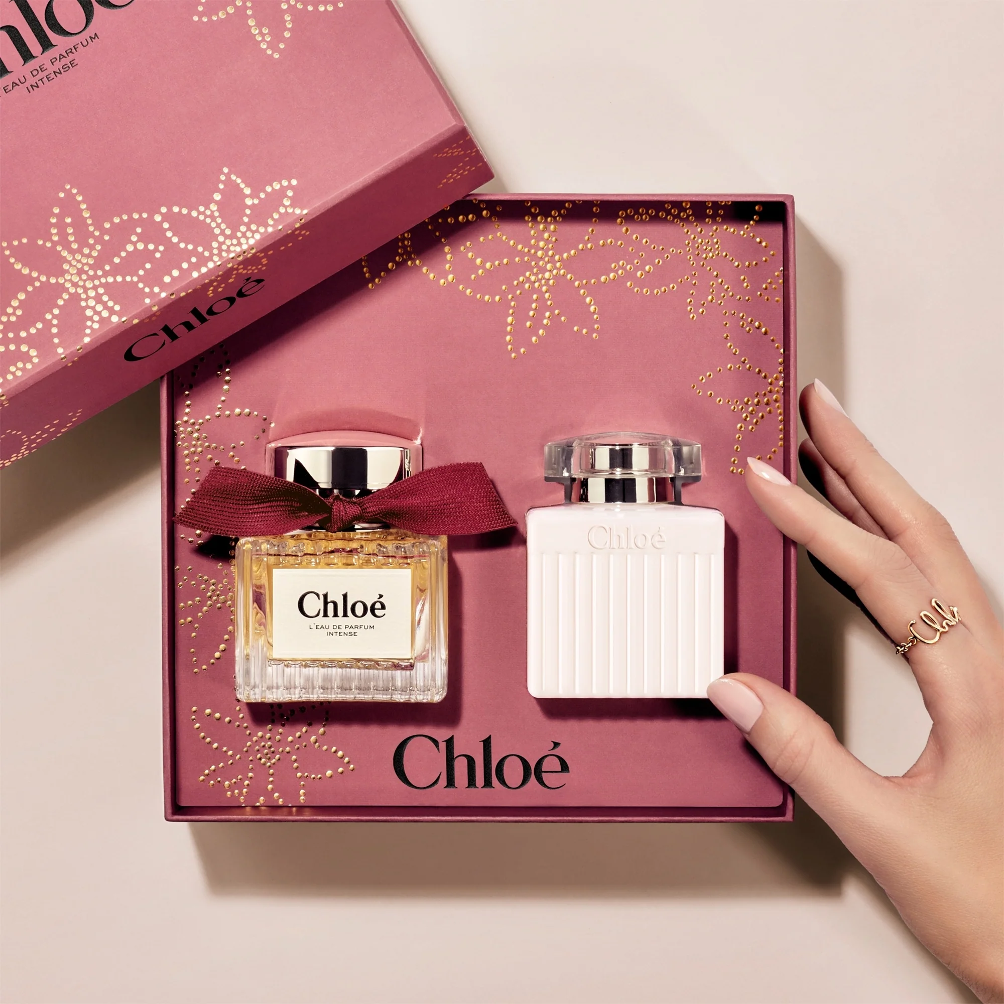 Chloé COFANETTO REGALO Chloé Eau De Parfum Intense + Body Lotion - Cofanetto Profumo Donna, Eau de Parfum