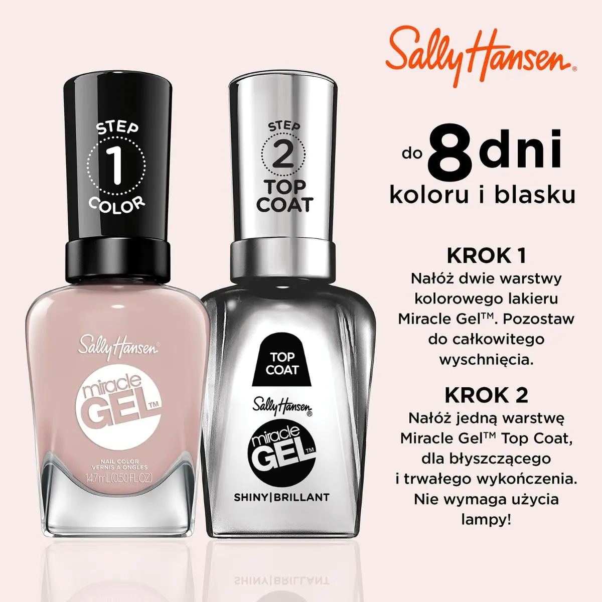 Sally Hansen Miracle Gel Lakier do paznokci, 236