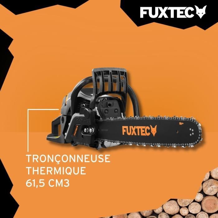 Tronçonneuse thermique - FUXTEC FX-KS262 - 61,5cm3 20 pouces Black Edition