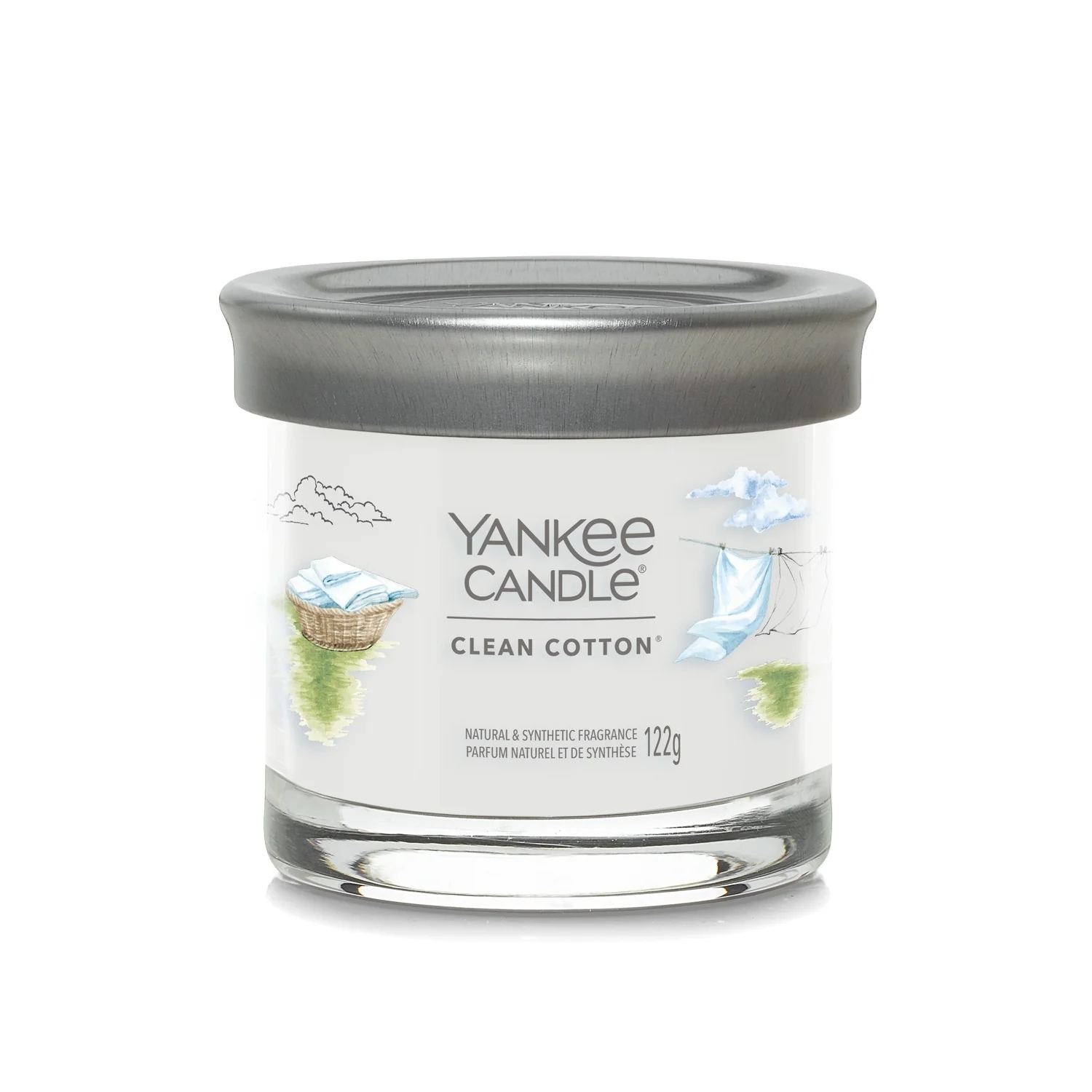 Signature Tumbler Candles Clean Cotton - Candela Profumata
