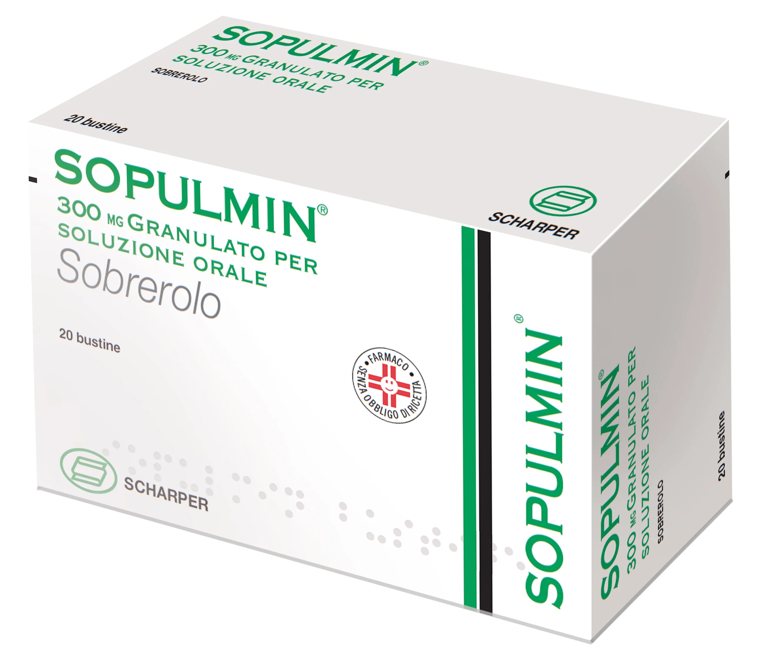 Sopulmin 300 mg 20 zakjes Sobrerolo