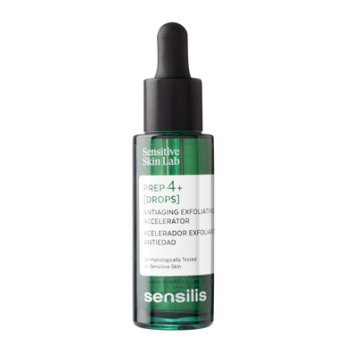 Sensilis Prep 4 lašai senėjimą stabdantis šveičiamasis serumas dvigubo poveikio jautriai odai 30 ml 30 ml