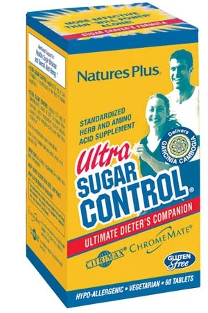 NATURES PLUS Ultra Control de Azúcar 60 comprimidos