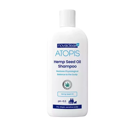 Novaclear Atopis szampon z organicznym olejem konopnym 250 ml