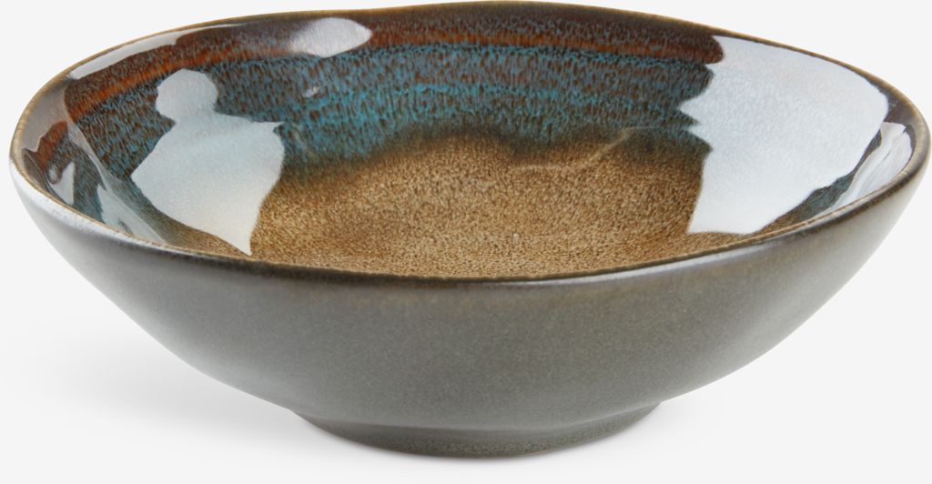 KLAES Miska KLAES Ø15cm, hnedá keramika