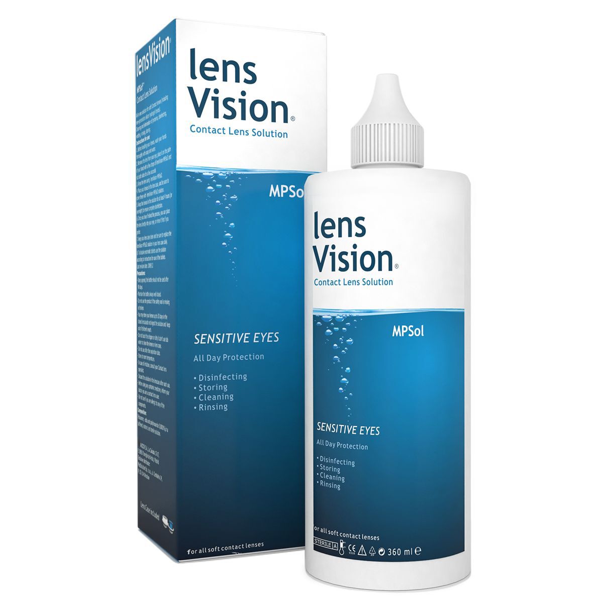 Lensvision linsvätska 120ml