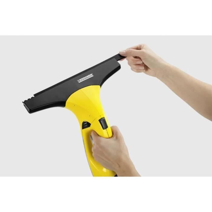 Limpiacristales Kärcher WV 2 Premium | Limpiacristales, lavaparabrisas, kit de limpieza de ventanas | Limpieza rápida y sin marcas | Batería incluida