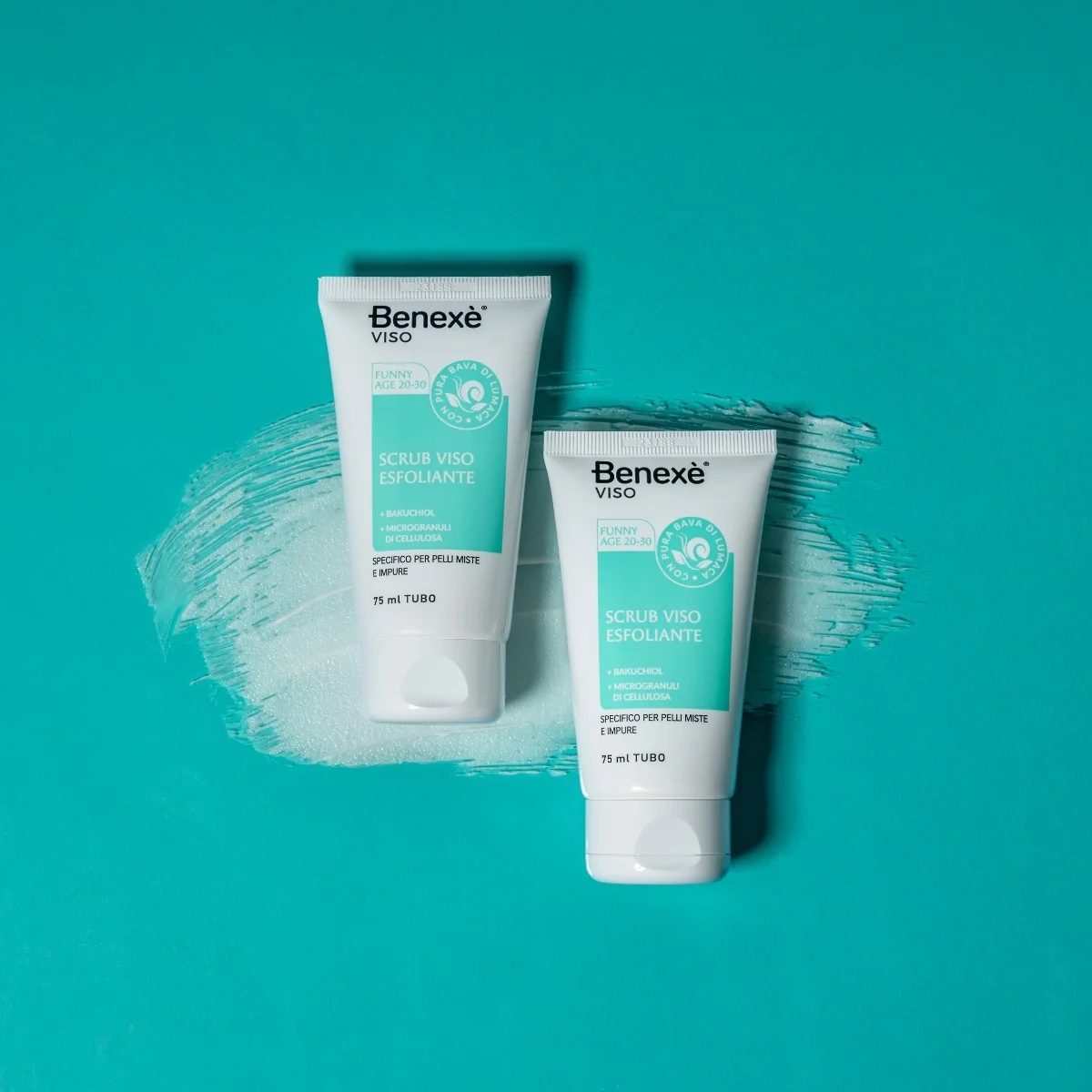 BENEXÈ Soin exfoliant visage Benexe' pour les 20-30 ans 75 ml Favorise le renouvellement cellulaire