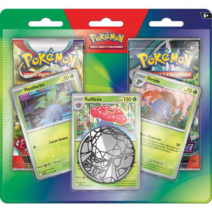 Pokémon : pack 2 boosters Mars 26 (Blister)