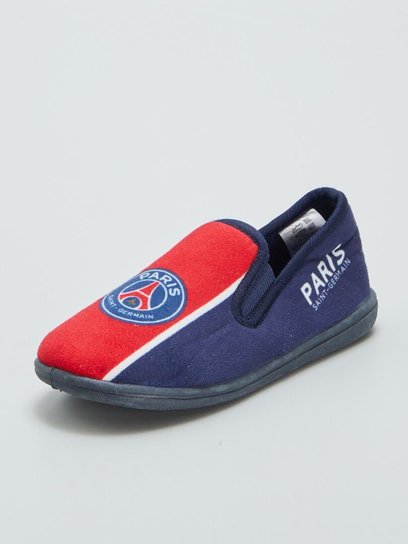 Chinelo baixo 'PSG' - azul