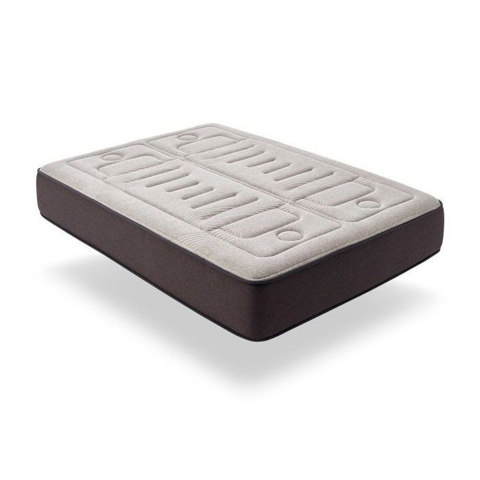 Matelas JUPITER 180x200 cm - COSMOS - Mousse HR,Mousse à Mémoire de Forme,Accueil Blue Latex - Maxi Épaisseur 30 Cm - Réversible