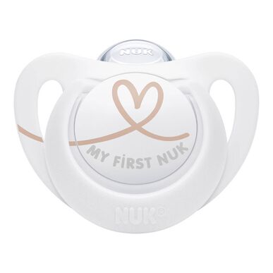 Nuk My First Silikon Chuchas 0-6md 2 stk 2 stk