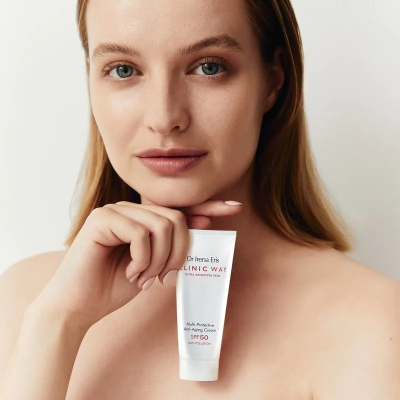 Dr Irena Eris Clinic Way Anti-Pollution Ochronny krem przeciwzmarszczkowy na dzień SPF 50