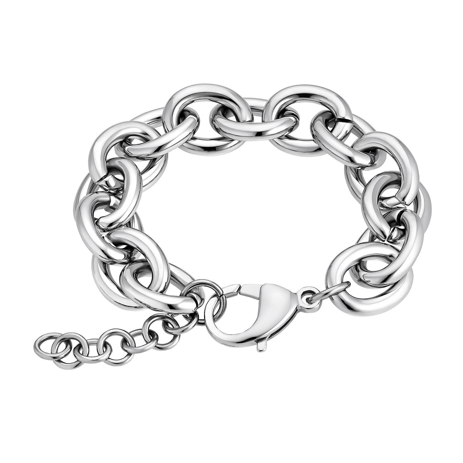 Heideman Bracelet Emi couleur argentée polie