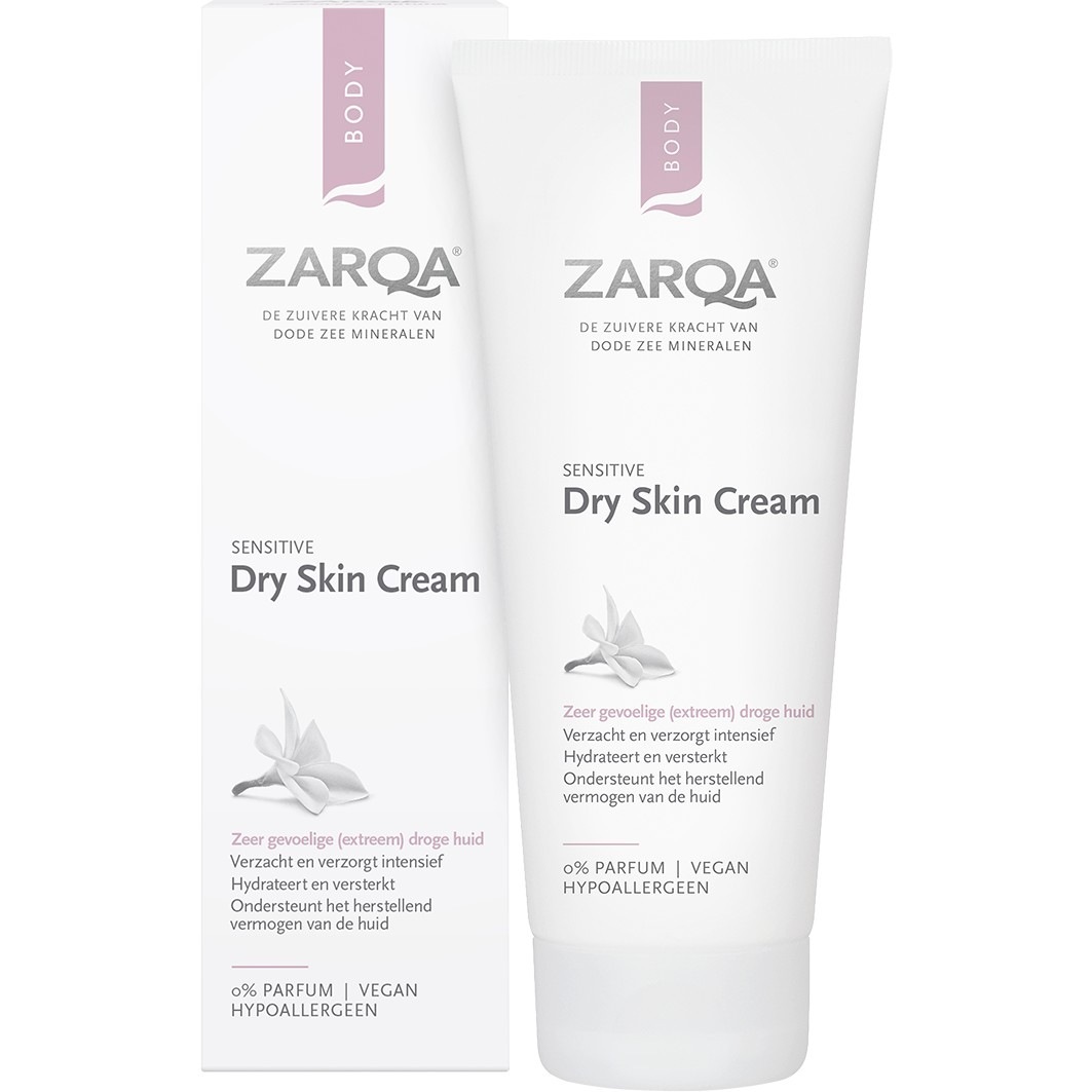ZARQA Telový krém pre suchú pokožku - 200 ml