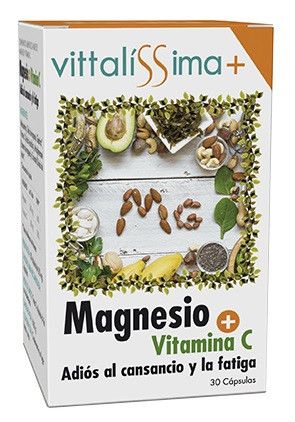 Magnija un C vitamīna kapsulas Uzturs un diētika
