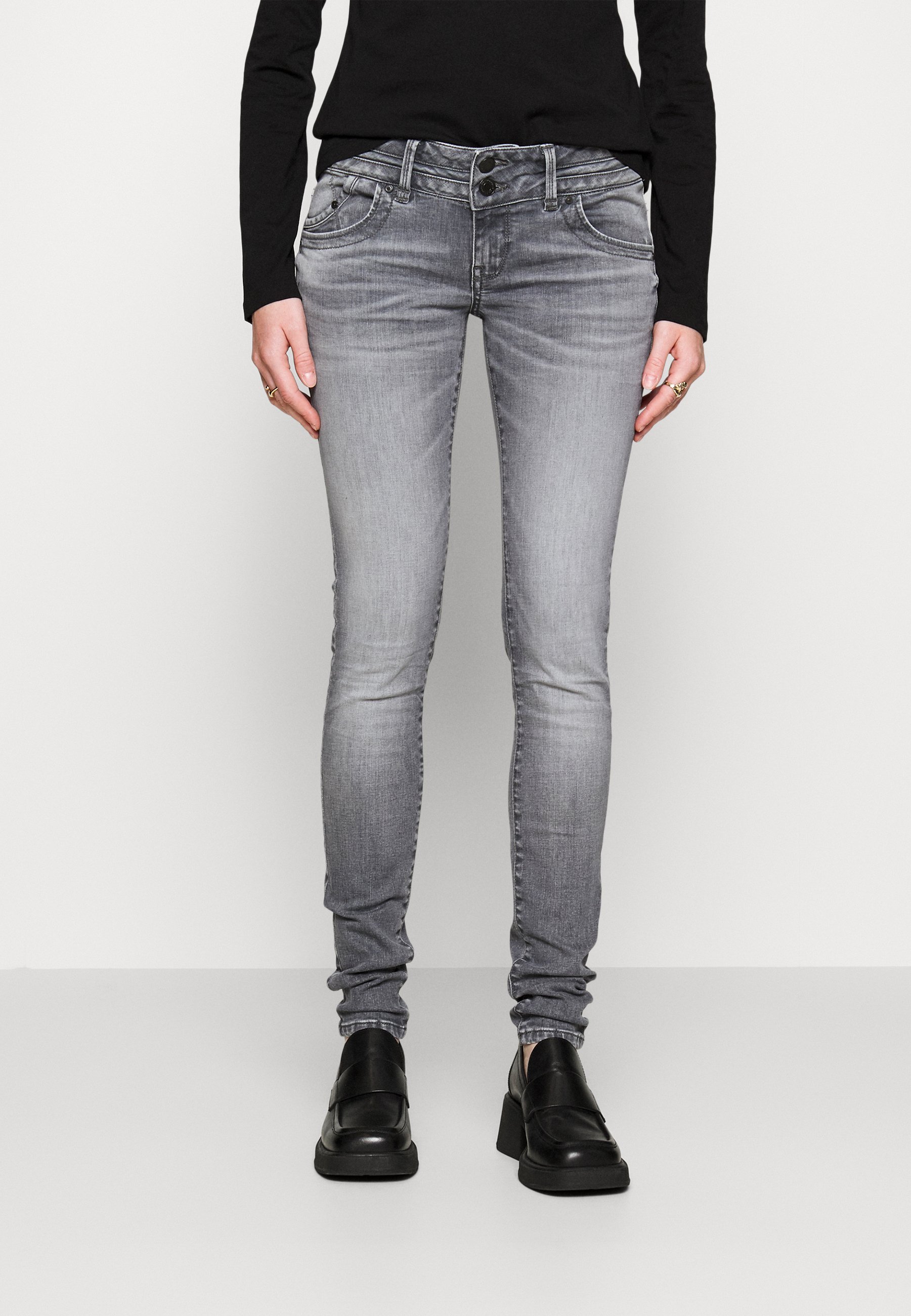 LTB JULITA - Jeans Skinny Fit - graue, unbeschädigte Waschung