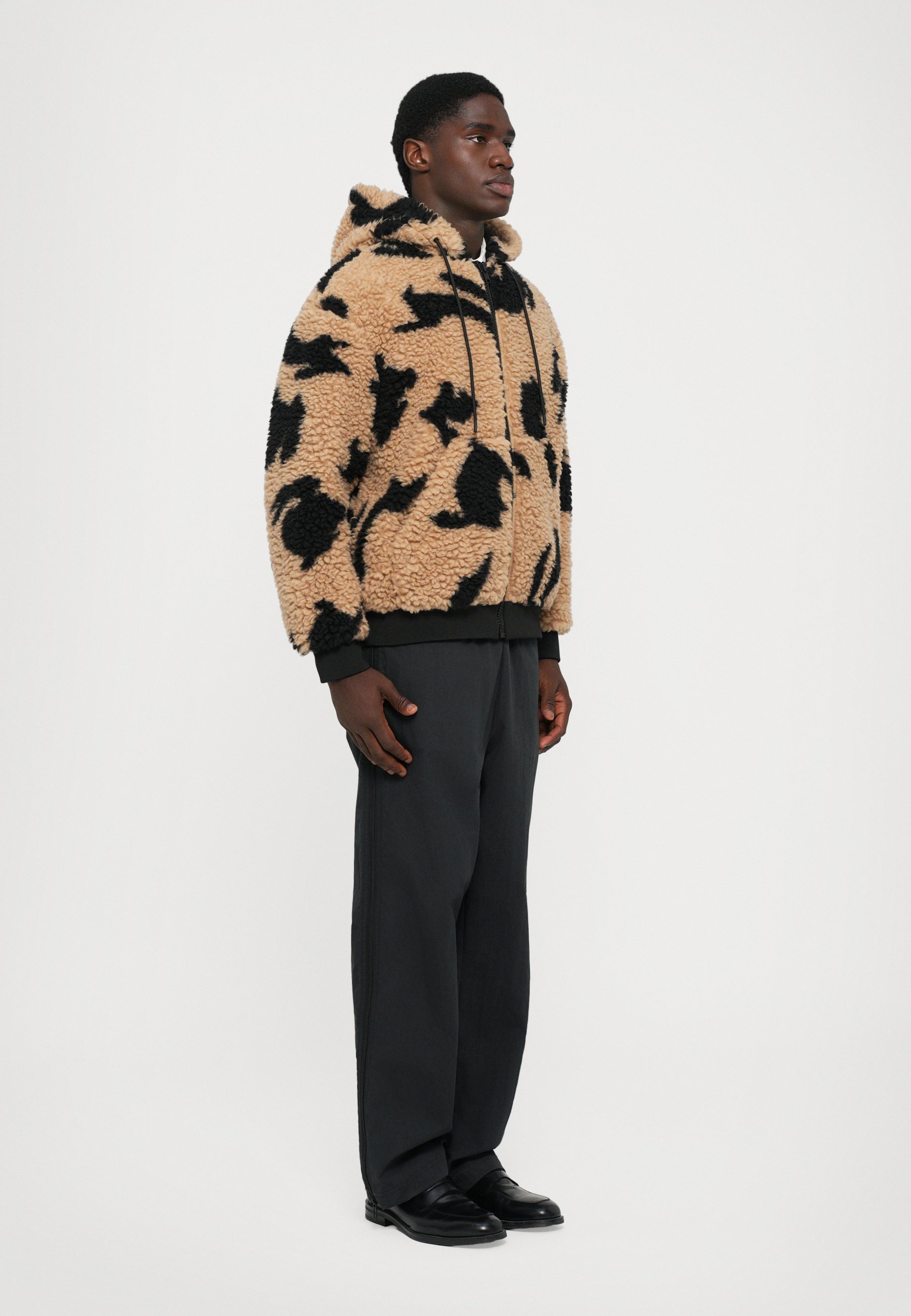 MSGM-sweatshirt met rits - klei