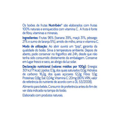 Nutribén  Boião Frutas Variadas      235 gr 235 gr
