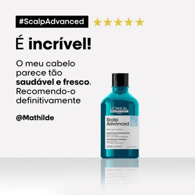 L'Oréal Professionnel Serie Expert Scalp Advanced Pelliculaire Schampo Lugnande torr och fet hårbotten Anti-mjällschampo 500 ml 500 ml