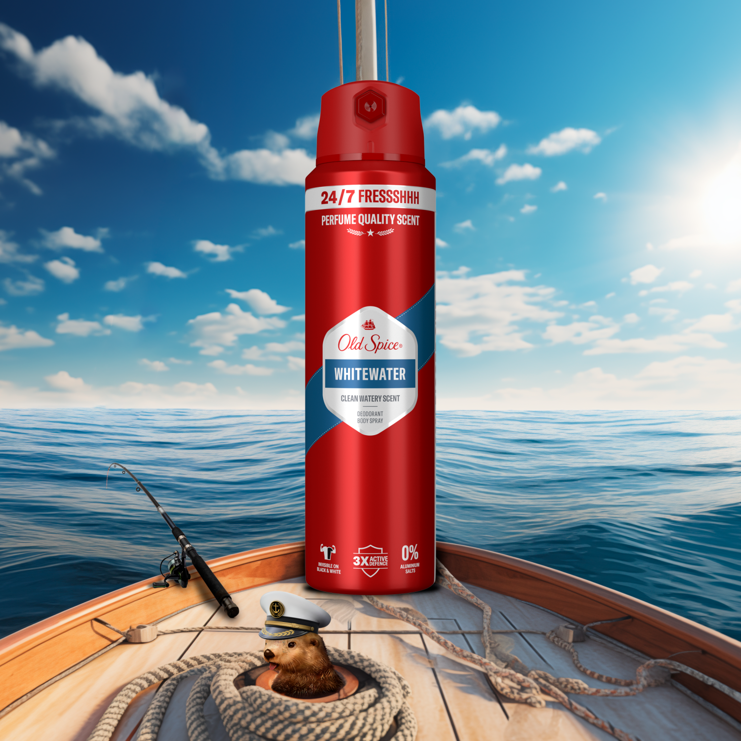 Old Spice moški antiperspirant v spreju 150 ml Whitewater