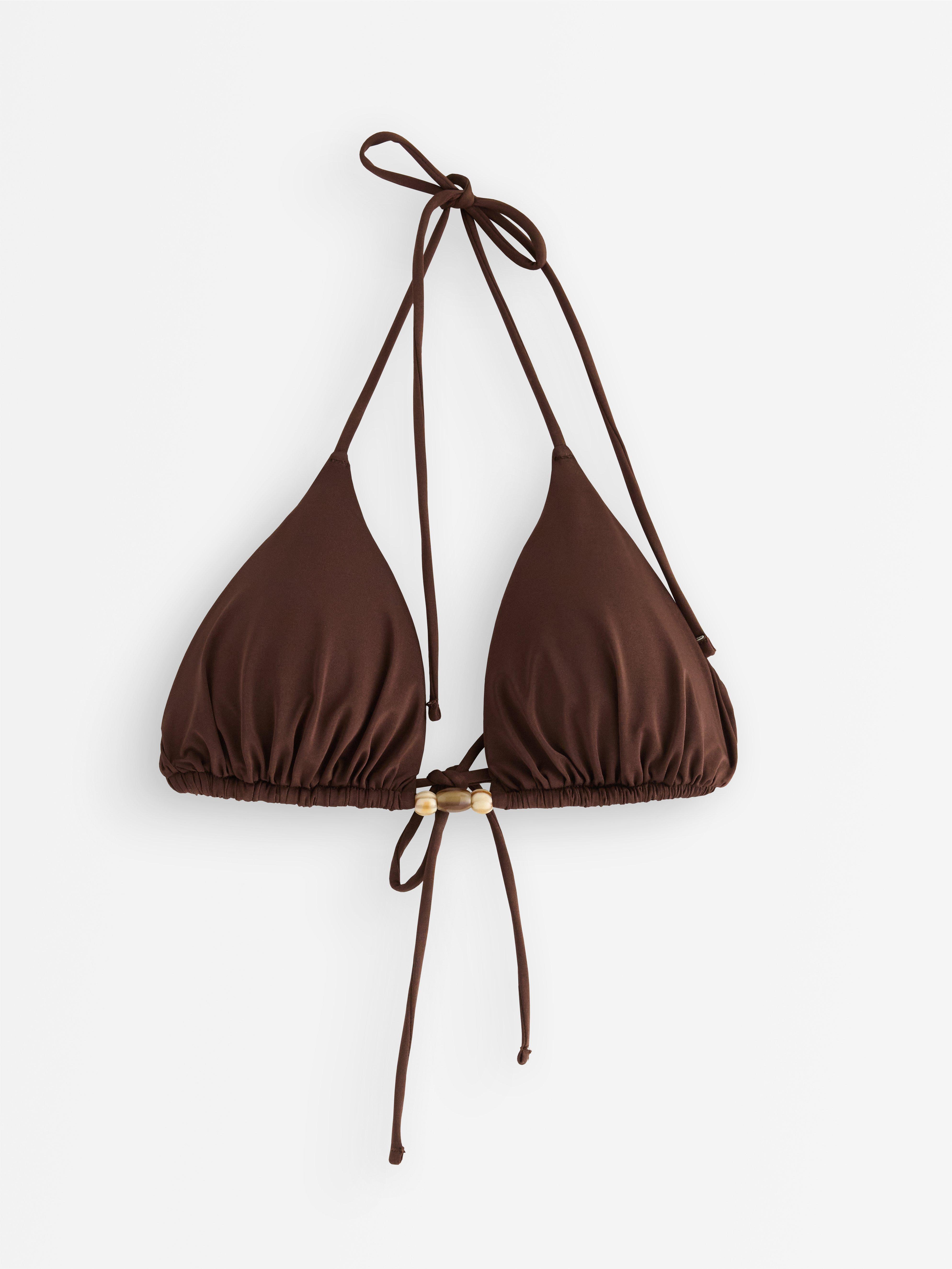 Bikini triangular DK Brown