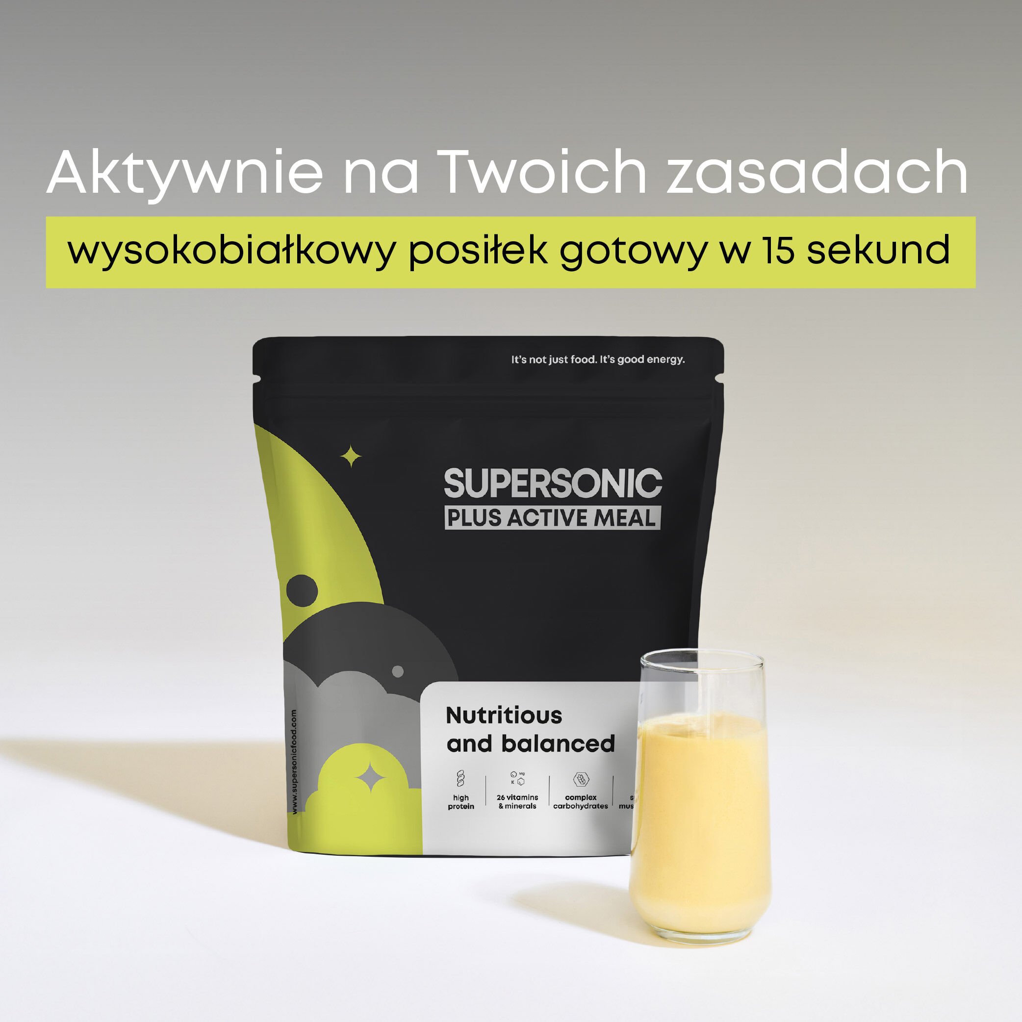 Supersonic Plus aktivni obrok