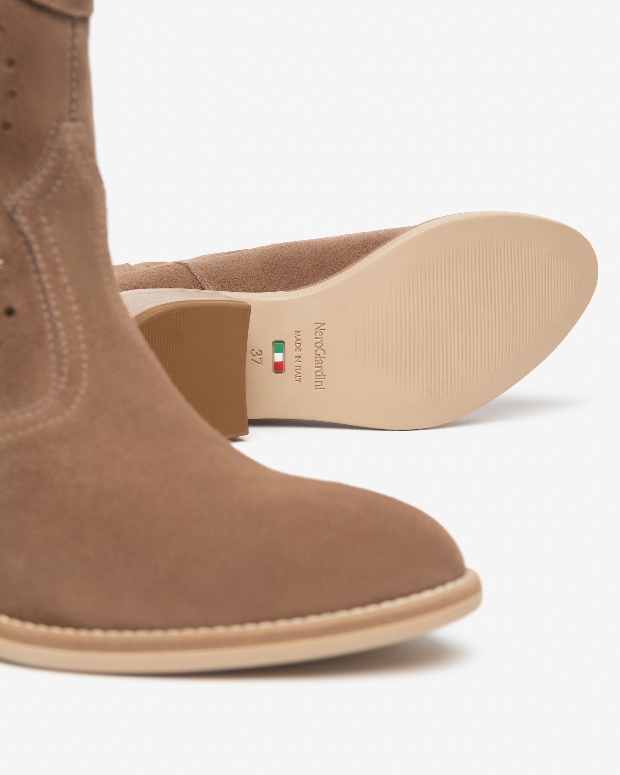  Damen-Wildlederstiefeletten