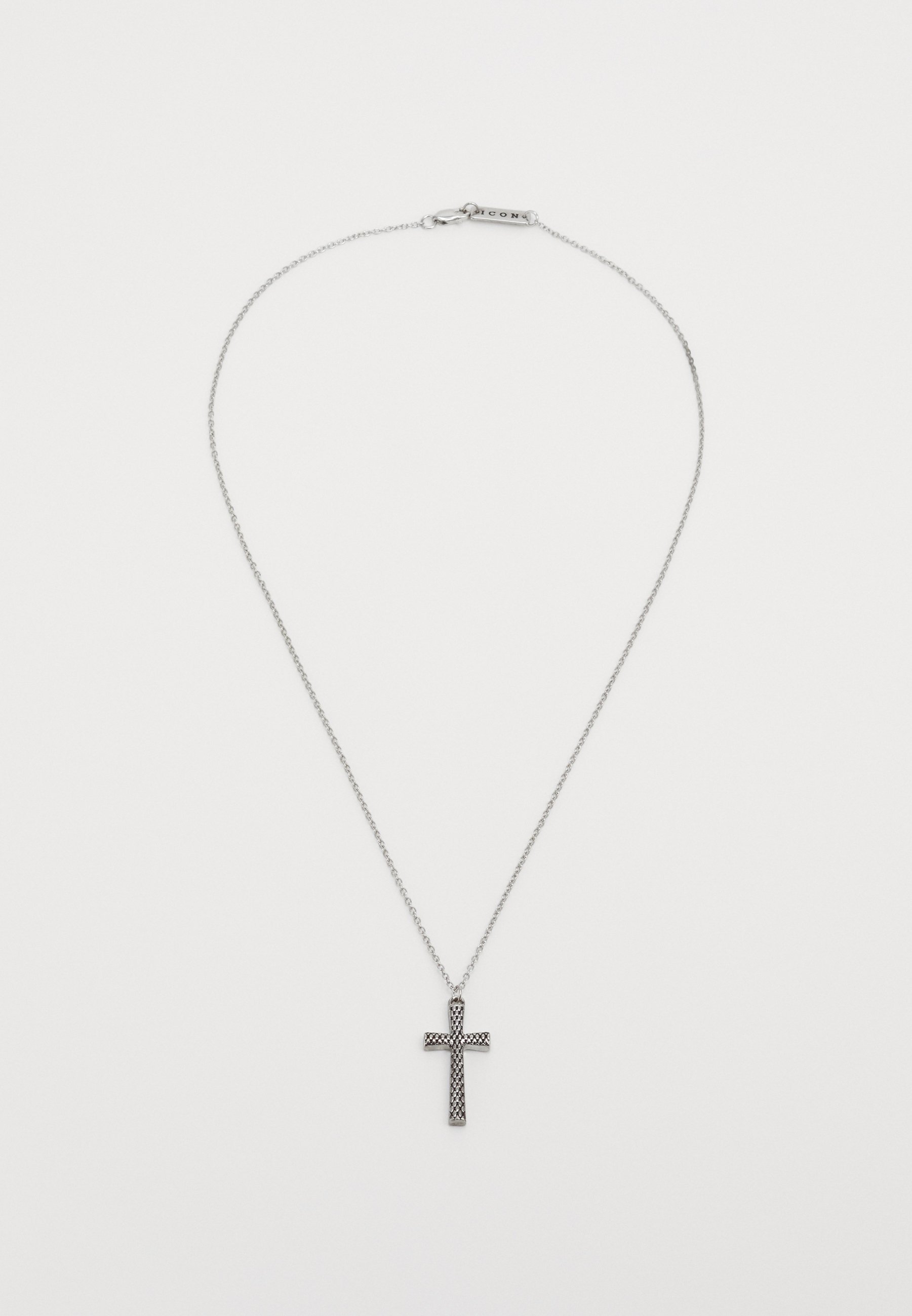Icon Brand CROSS ROAD KETTING UNISEX - Ketting - zilverkleurig