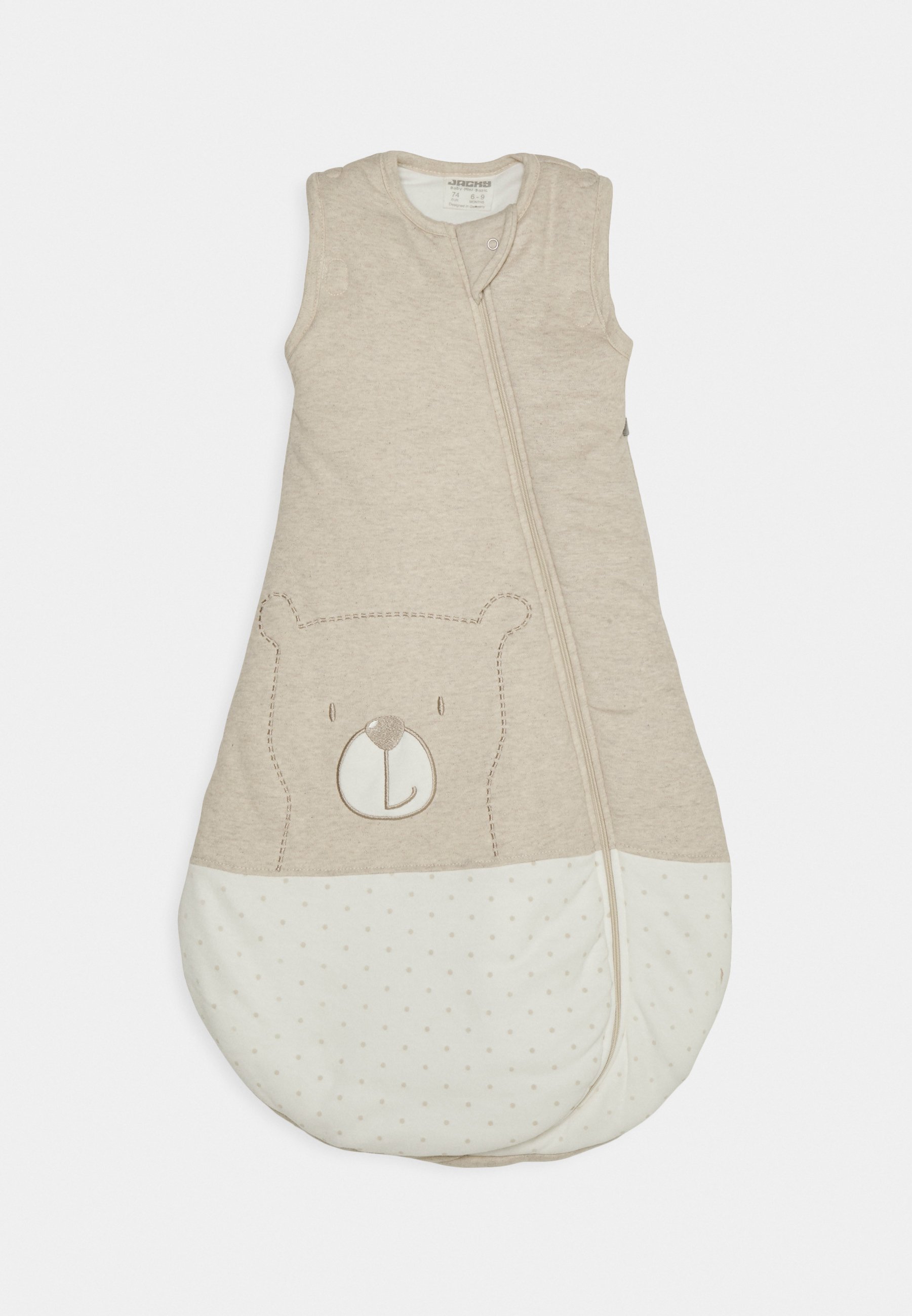 Jacky Baby 120 GR. WATT MIT ABNEHMBAREN ÄRMELN UNISEX - Dětský spací pytel - béžovo-mélange