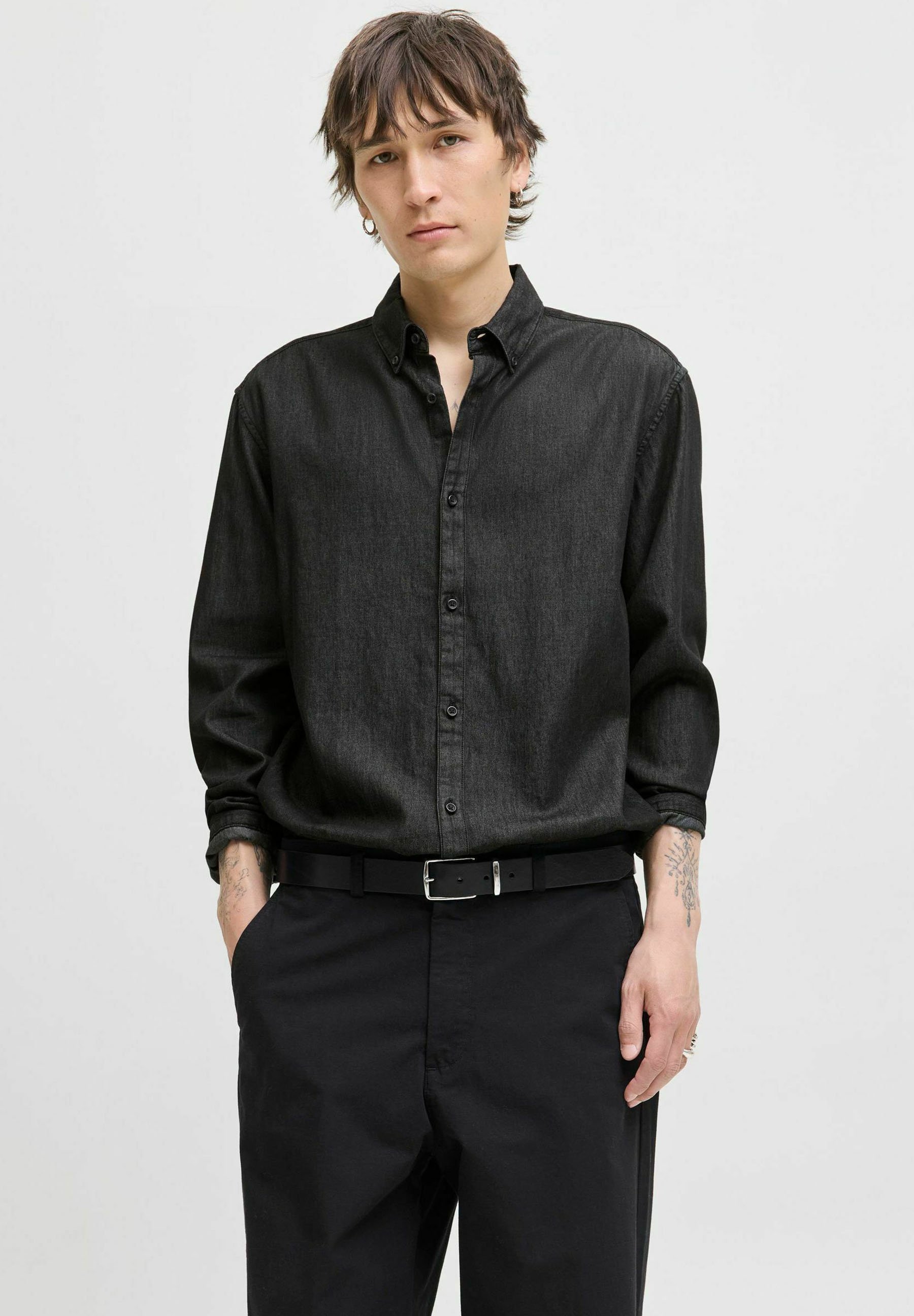 Camicia Jack & Jones - denim nero