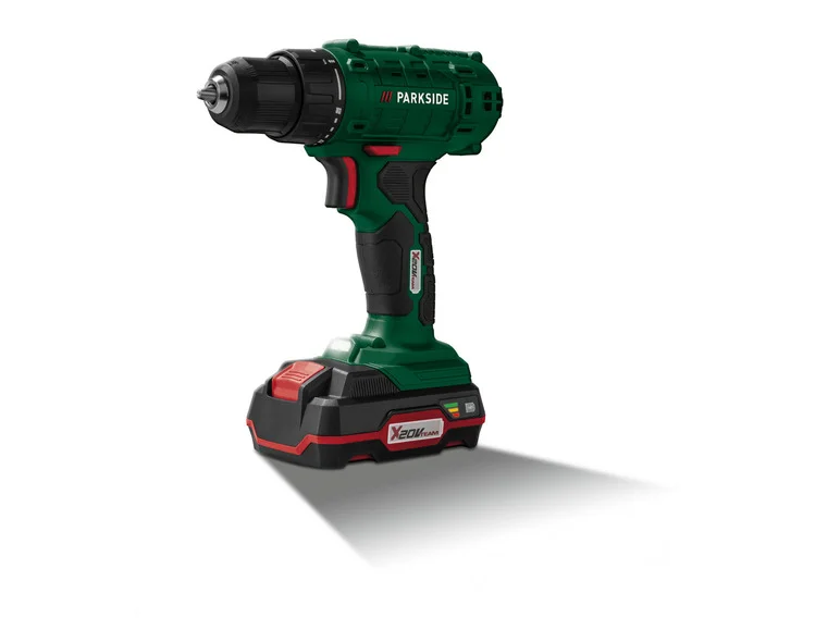 Furadeira/Parafusadeira sem fio PARKSIDE® PBSA 20, 20V