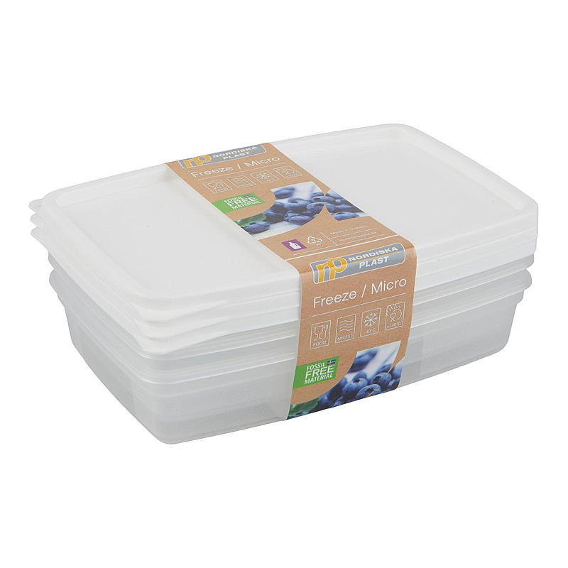 Cuisine fryser/kjøler 3x0,4 l fossilfri hvit